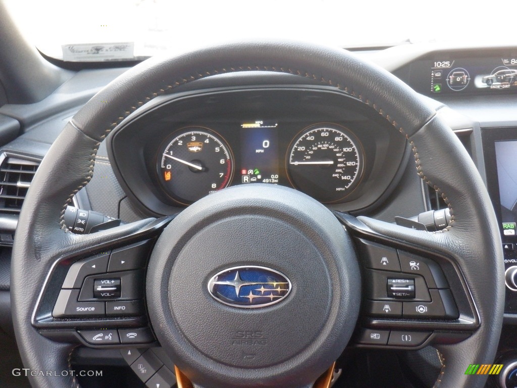 2022 Subaru Forester Wilderness Black Steering Wheel Photo #146288916