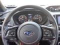 Black 2022 Subaru Forester Wilderness Steering Wheel