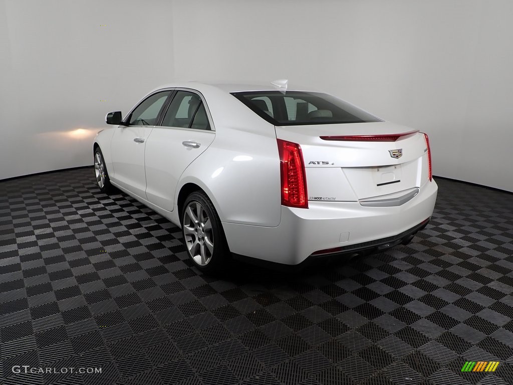 2016 ATS 2.0T AWD Sedan - Crystal White Tricoat / Light Platinum photo #8