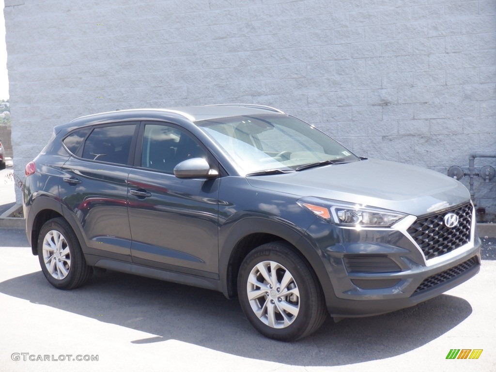 2021 Tucson Value AWD - Dusk Blue / Black photo #1