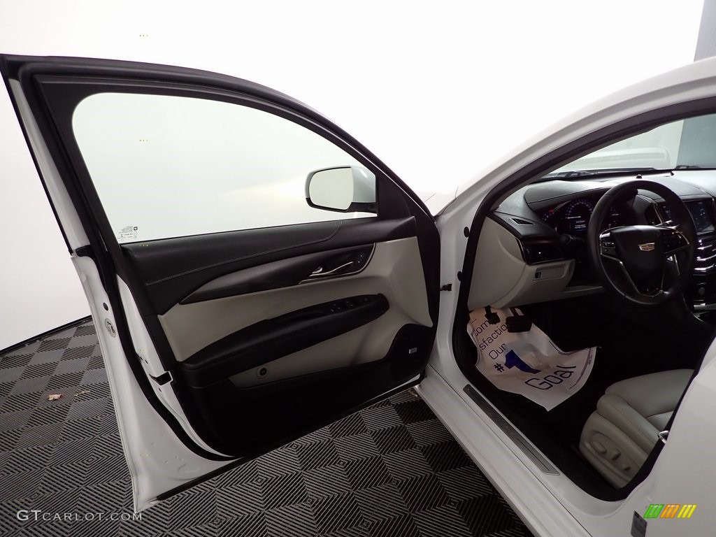 2016 ATS 2.0T AWD Sedan - Crystal White Tricoat / Light Platinum photo #13