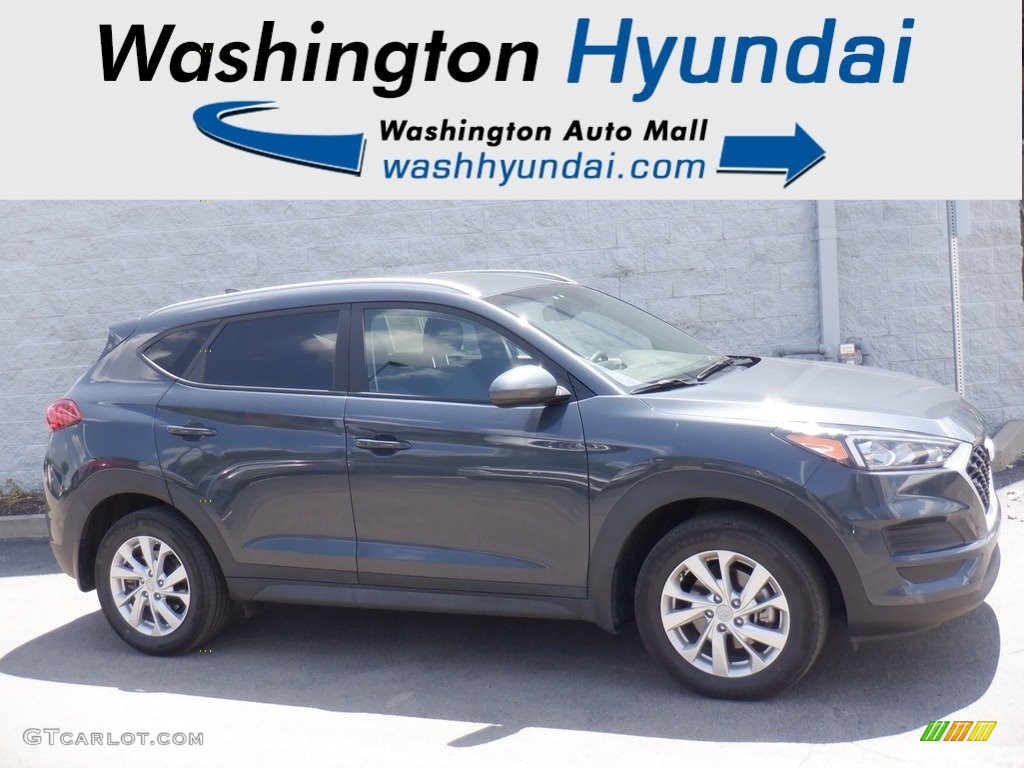 2021 Tucson Value AWD - Dusk Blue / Black photo #2