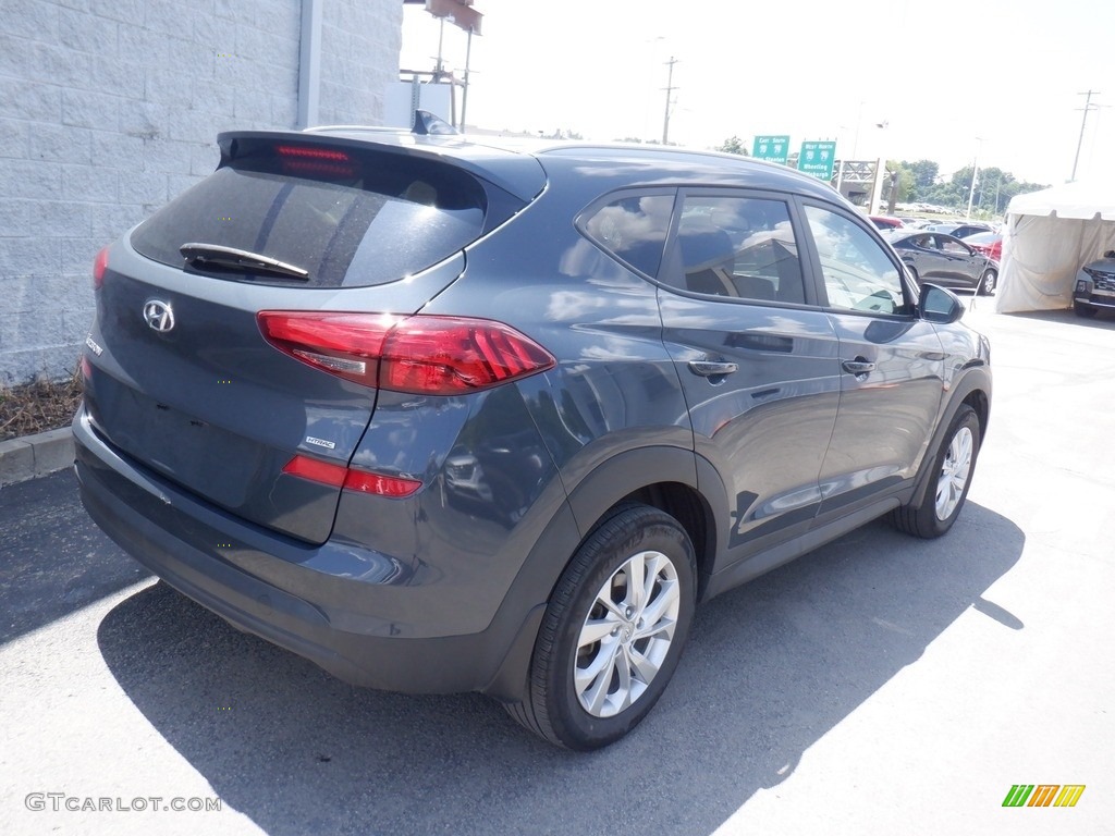2021 Tucson Value AWD - Dusk Blue / Black photo #7