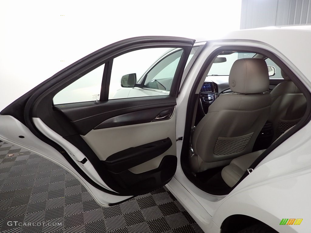 2016 ATS 2.0T AWD Sedan - Crystal White Tricoat / Light Platinum photo #24