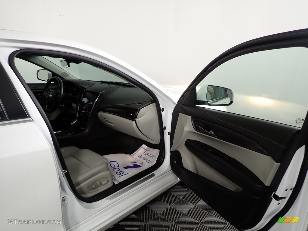 2016 ATS 2.0T AWD Sedan - Crystal White Tricoat / Light Platinum photo #27