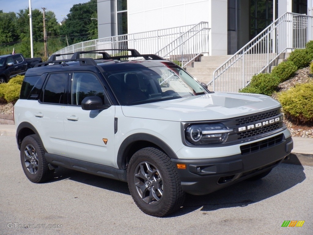 2021 Bronco Sport Badlands 4x4 - Cactus Gray / Ebony/Roast photo #1