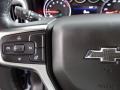 Jet Black Steering Wheel Photo for 2021 Chevrolet Silverado 1500 #146289851