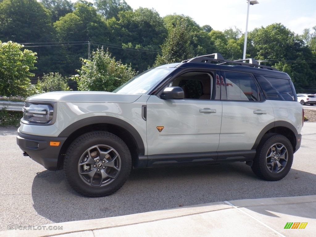 Cactus Gray 2021 Ford Bronco Sport Badlands 4x4 Exterior Photo #146289968