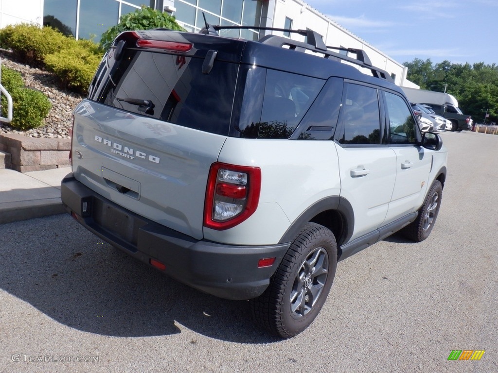 2021 Bronco Sport Badlands 4x4 - Cactus Gray / Ebony/Roast photo #19