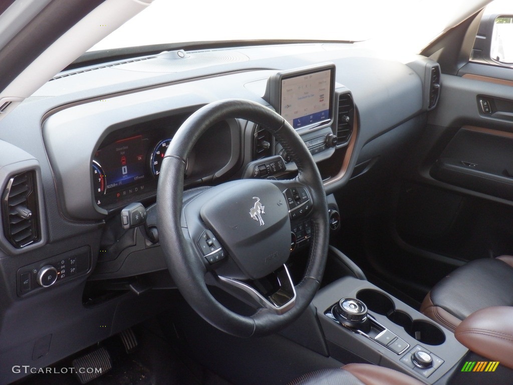 2021 Bronco Sport Badlands 4x4 - Cactus Gray / Ebony/Roast photo #23