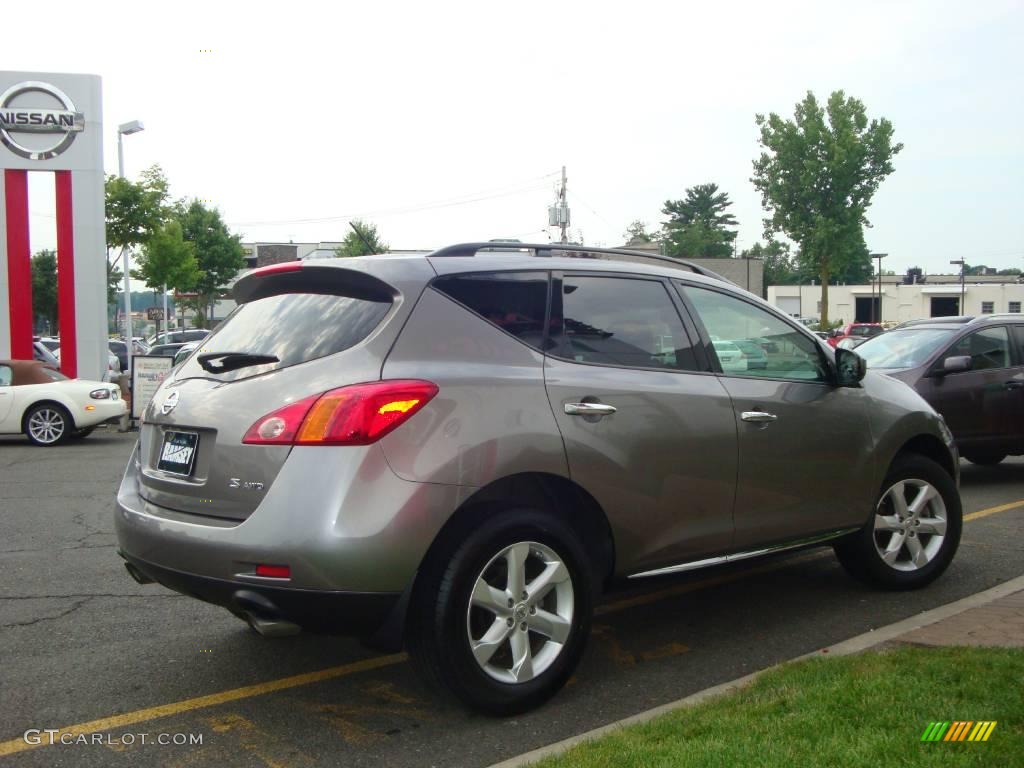 2009 Murano S AWD - Platinum Graphite Metallic / Black photo #12