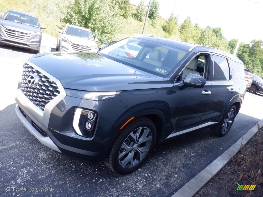 2020 Palisade SEL AWD - Steel Graphite / Light Beige photo #4