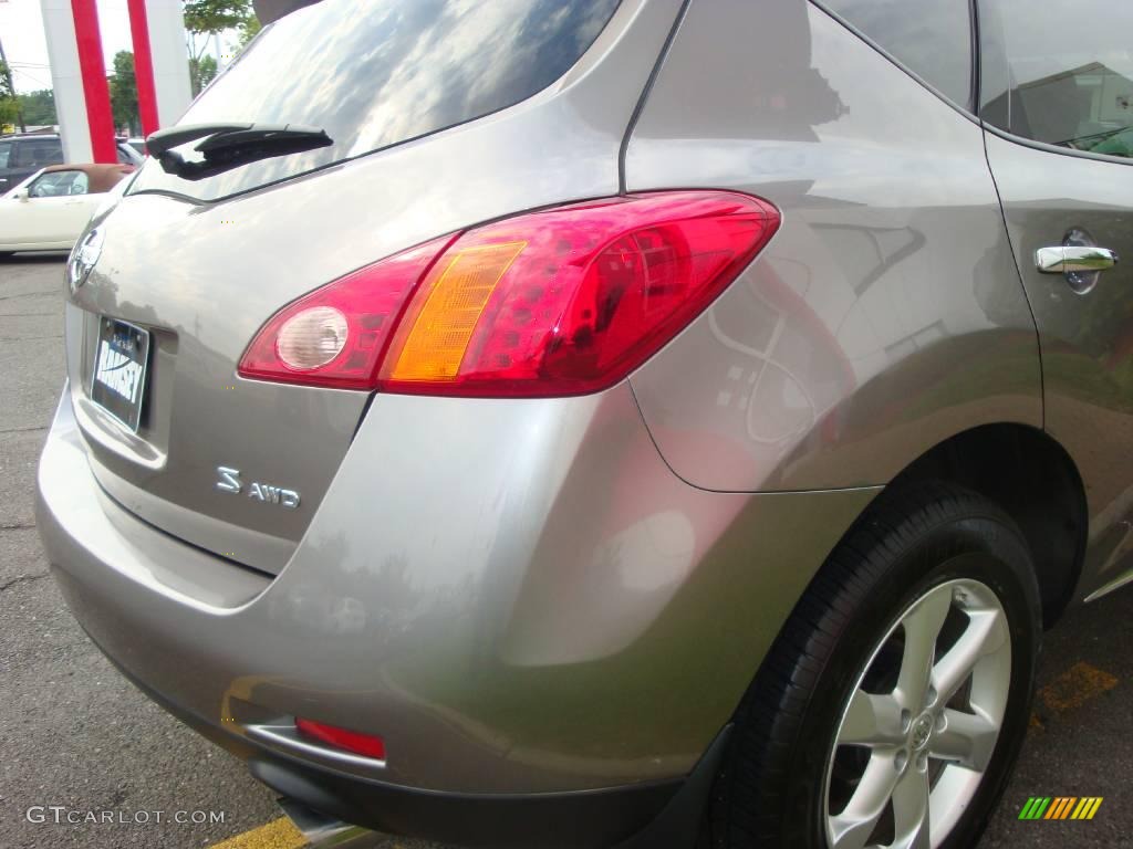 2009 Murano S AWD - Platinum Graphite Metallic / Black photo #21