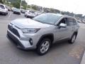 Front 3/4 View of 2019 RAV4 XLE AWD Hybrid