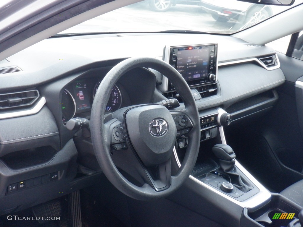 2019 RAV4 XLE AWD Hybrid - Silver Sky Metallic / Black photo #12
