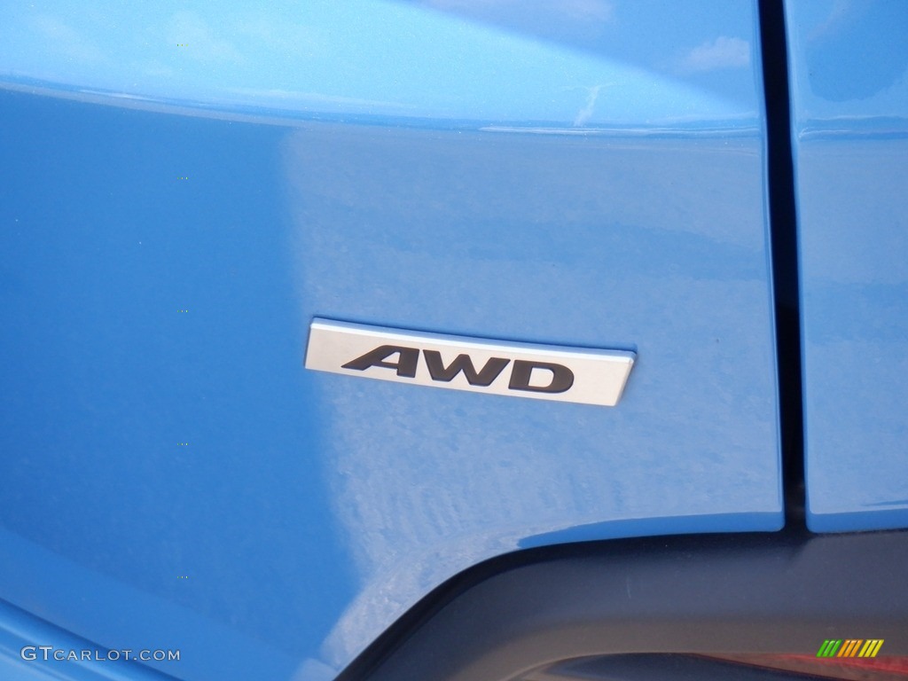 2020 Kona SE AWD - Surf Blue / Black photo #6