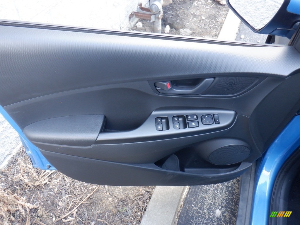 2020 Kona SE AWD - Surf Blue / Black photo #9