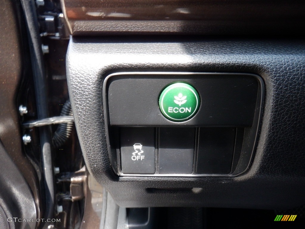 2017 Accord EX-L Sedan - Kona Coffee Metallic / Black photo #15