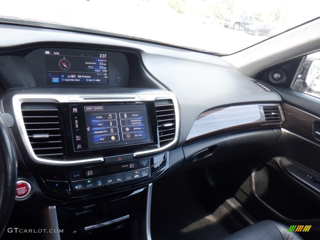 2017 Accord EX-L Sedan - Kona Coffee Metallic / Black photo #20