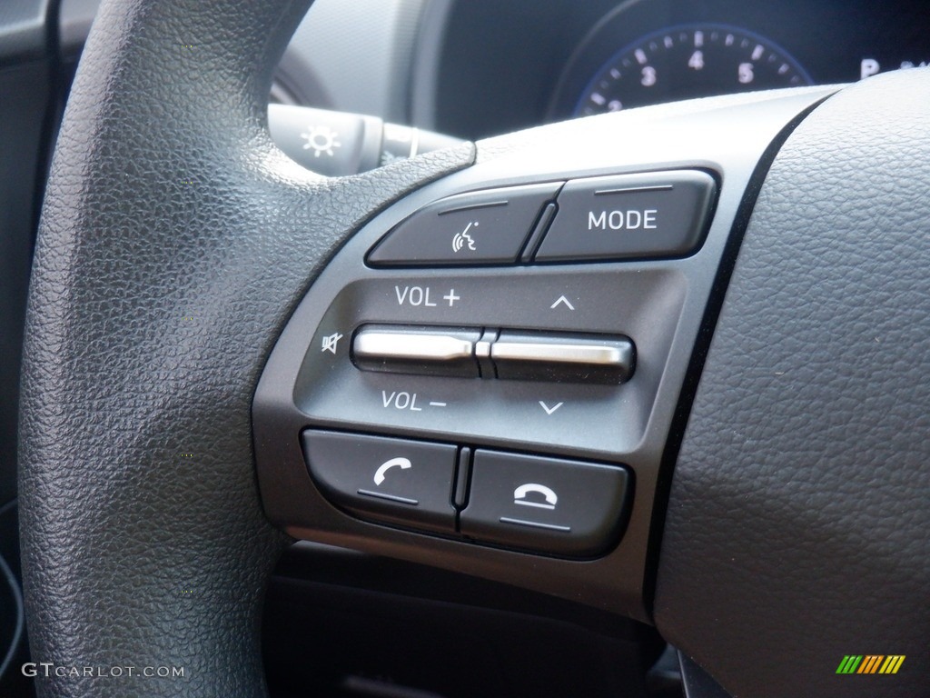 2020 Kona SE AWD - Surf Blue / Black photo #21
