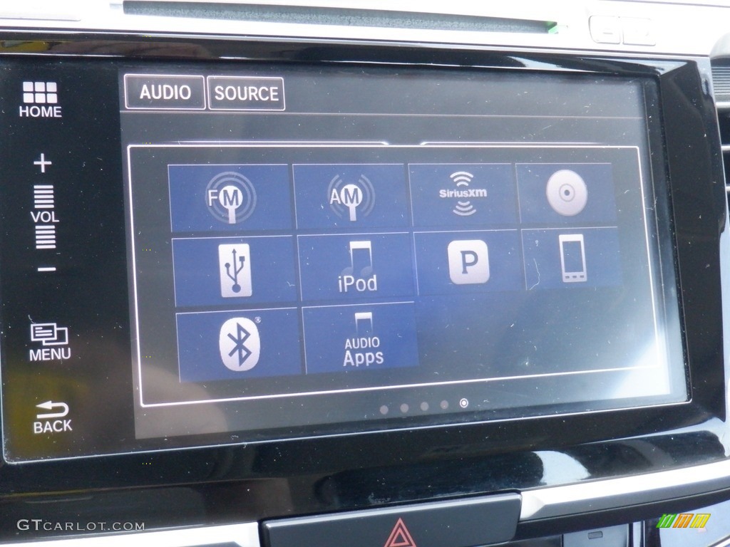 2017 Accord EX-L Sedan - Kona Coffee Metallic / Black photo #22