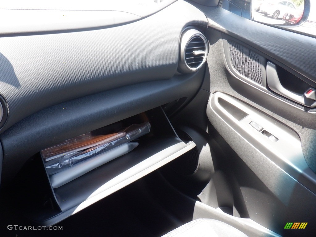 2020 Kona SE AWD - Surf Blue / Black photo #23