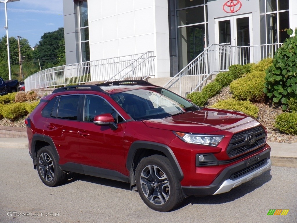 2019 RAV4 Adventure AWD - Ruby Flare Pearl / Black photo #1