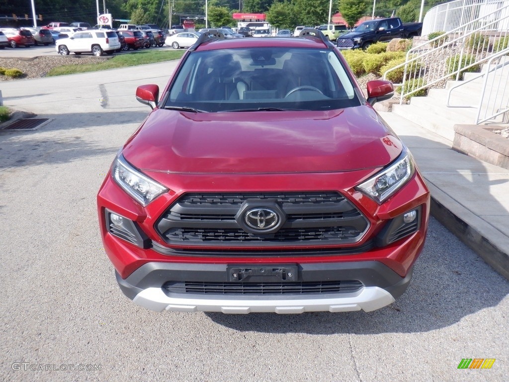 2019 RAV4 Adventure AWD - Ruby Flare Pearl / Black photo #15