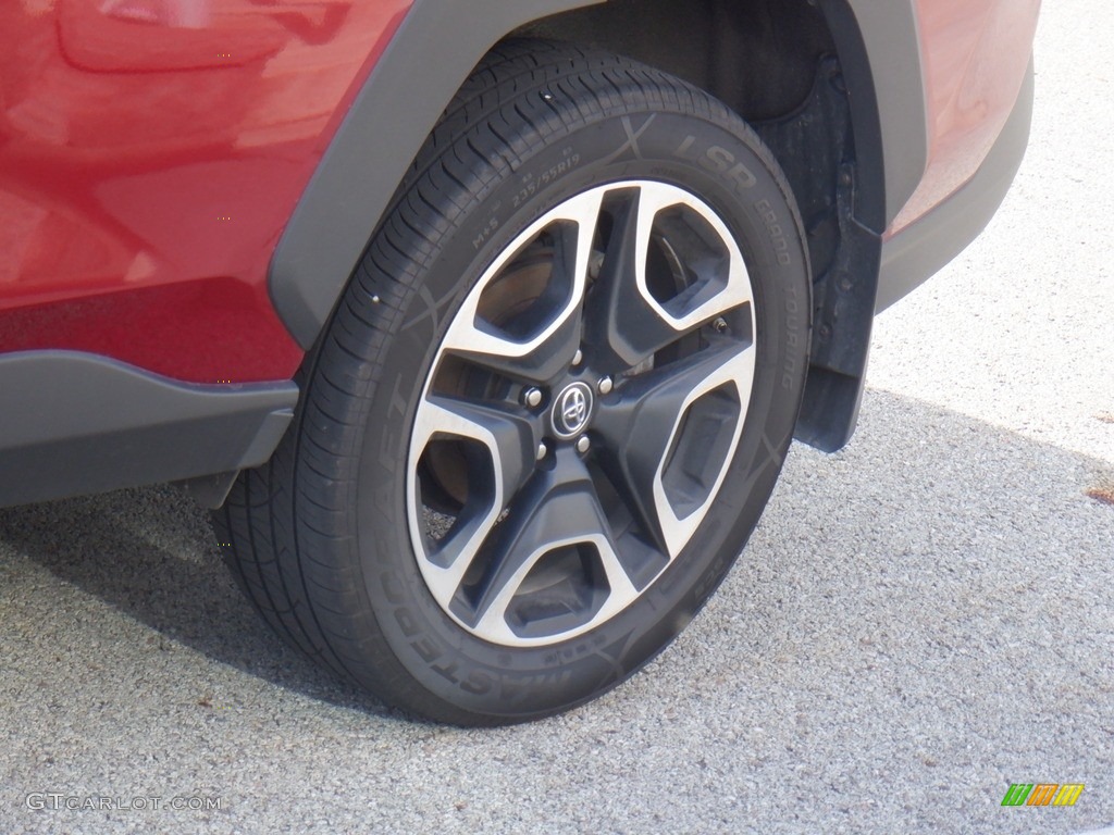 2019 RAV4 Adventure AWD - Ruby Flare Pearl / Black photo #18