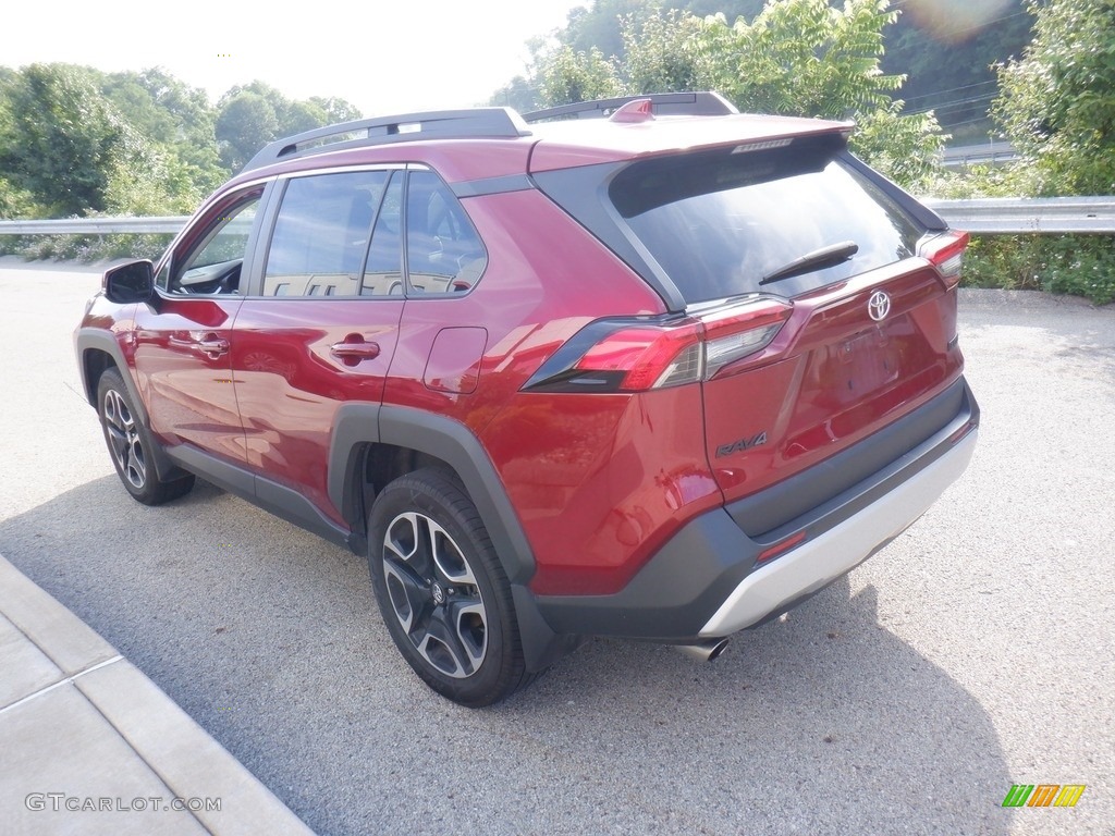 2019 RAV4 Adventure AWD - Ruby Flare Pearl / Black photo #19