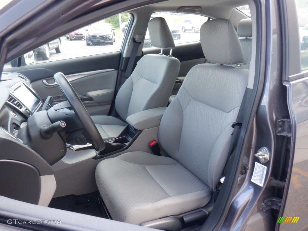 2015 Honda Civic EX Sedan Front Seat Photo #146291489