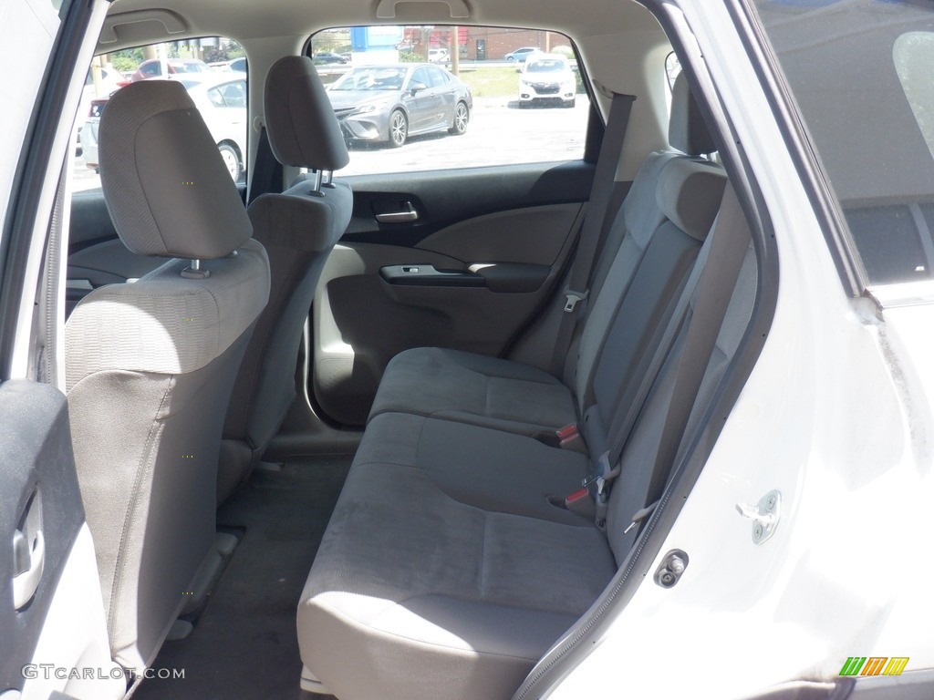 2014 CR-V LX AWD - White Diamond Pearl / Gray photo #22