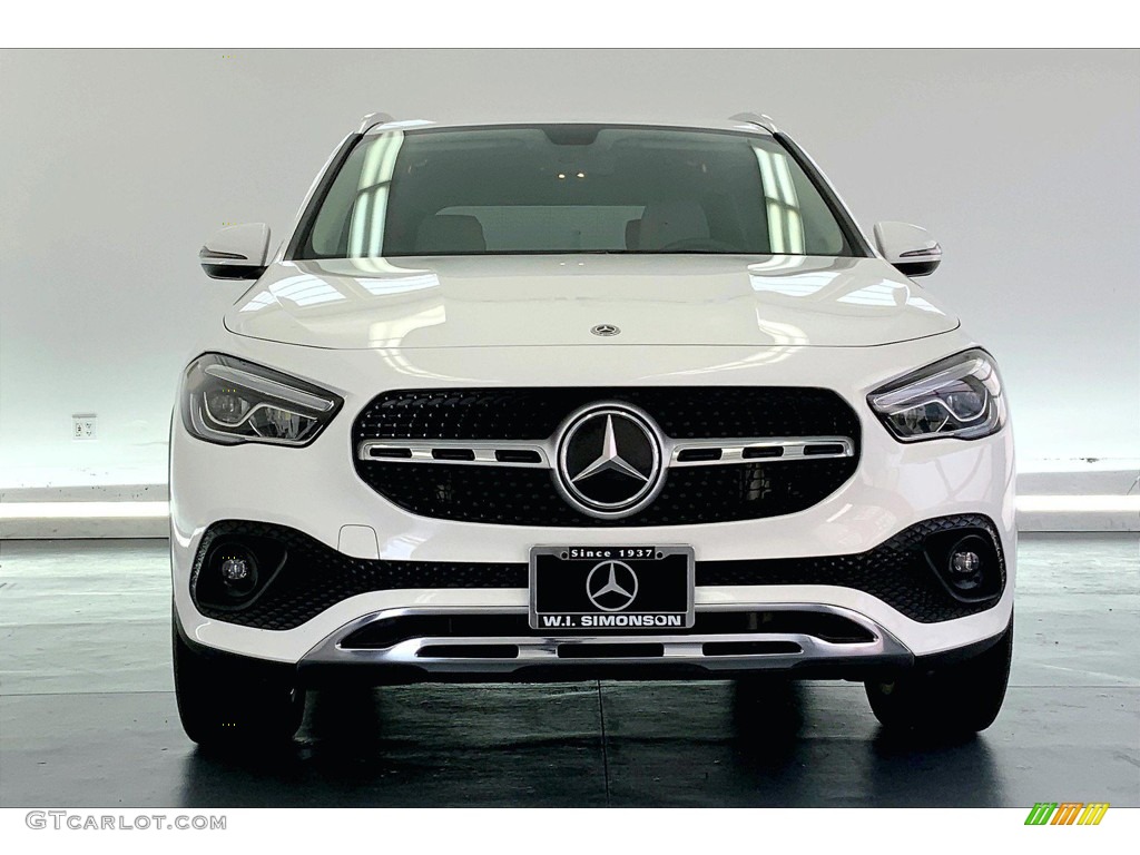 2021 GLA 250 4Matic - Polar White / Macchiato Beige photo #2