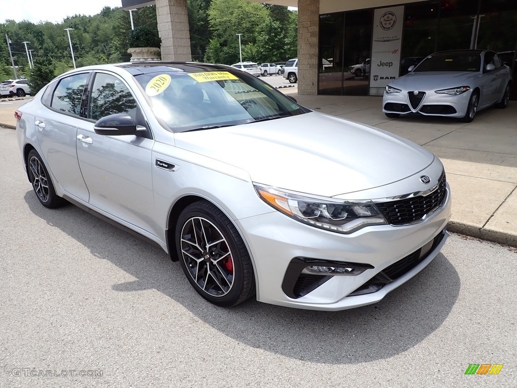 2020 Optima SX - Sparkling Silver / Black photo #2