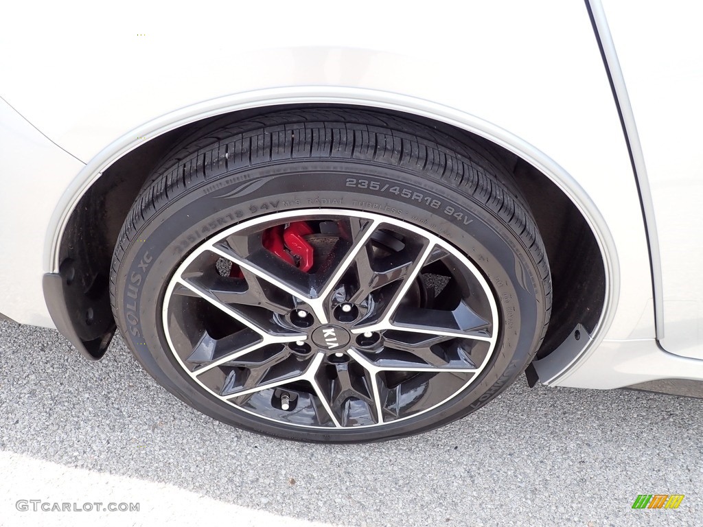 2020 Optima SX - Sparkling Silver / Black photo #9