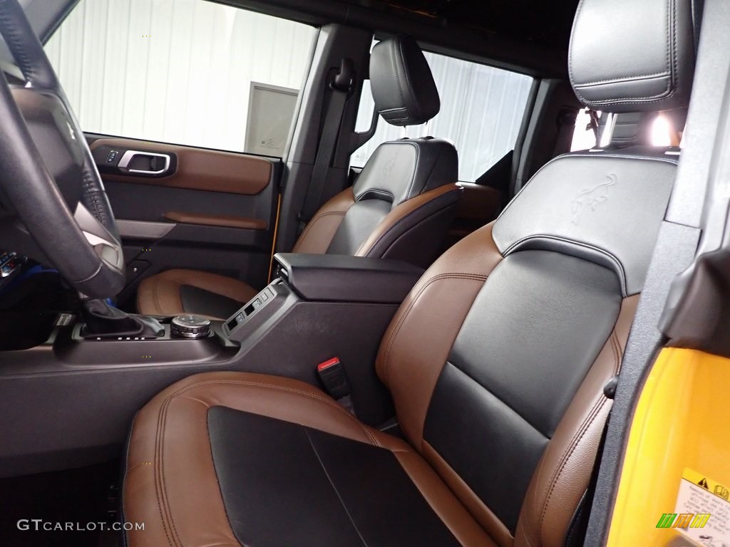 Roast/Black Onyx Interior 2022 Ford Bronco Outer Banks 4x4 4-Door Photo #146292770