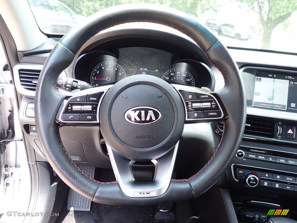 2020 Optima SX - Sparkling Silver / Black photo #19