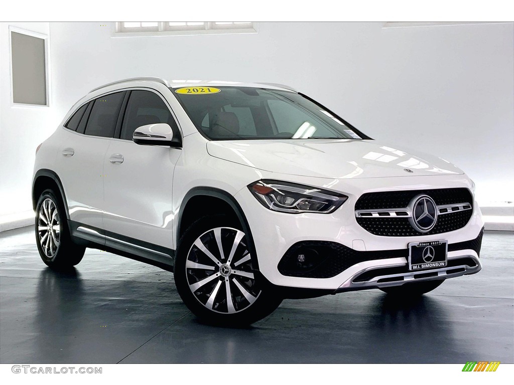 2021 GLA 250 4Matic - Polar White / Macchiato Beige photo #33
