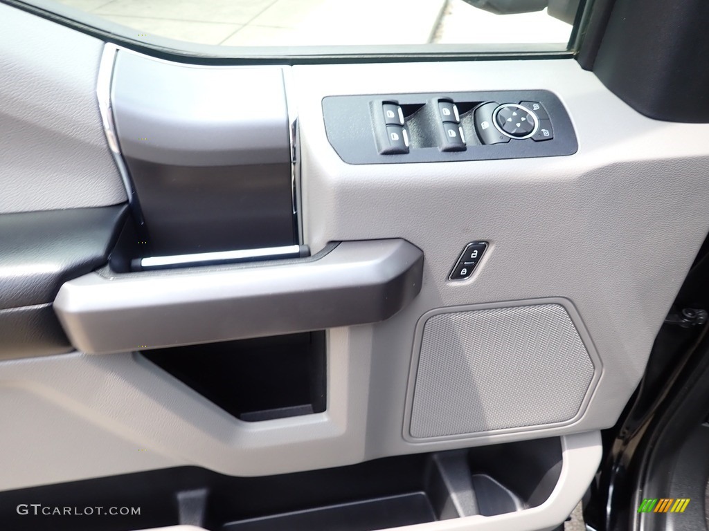 2020 F150 XLT SuperCrew 4x4 - Agate Black / Medium Earth Gray photo #12