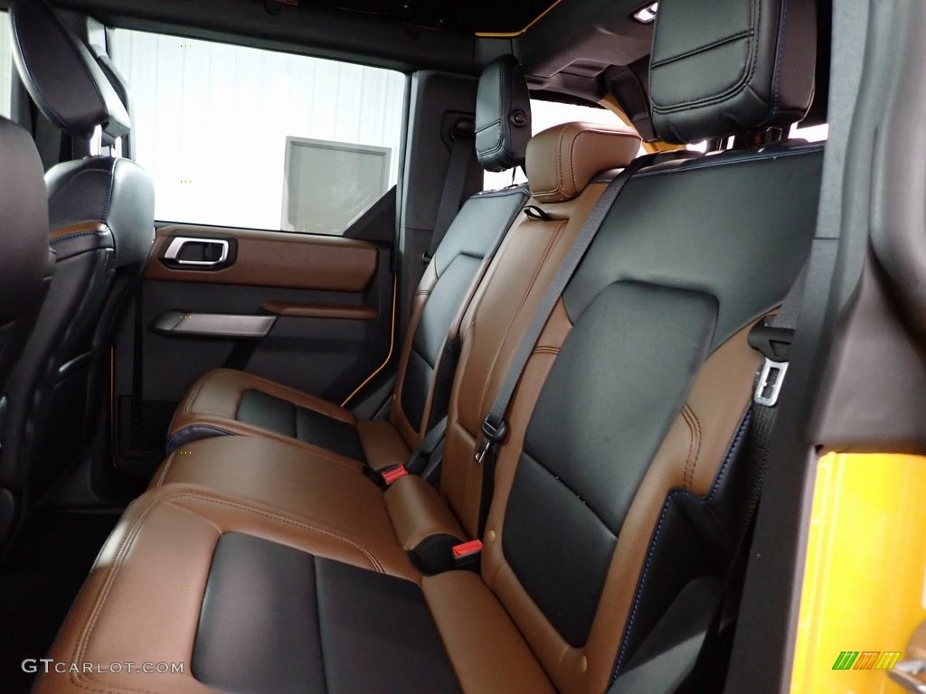 2022 Ford Bronco Outer Banks 4x4 4-Door Rear Seat Photo #146293163