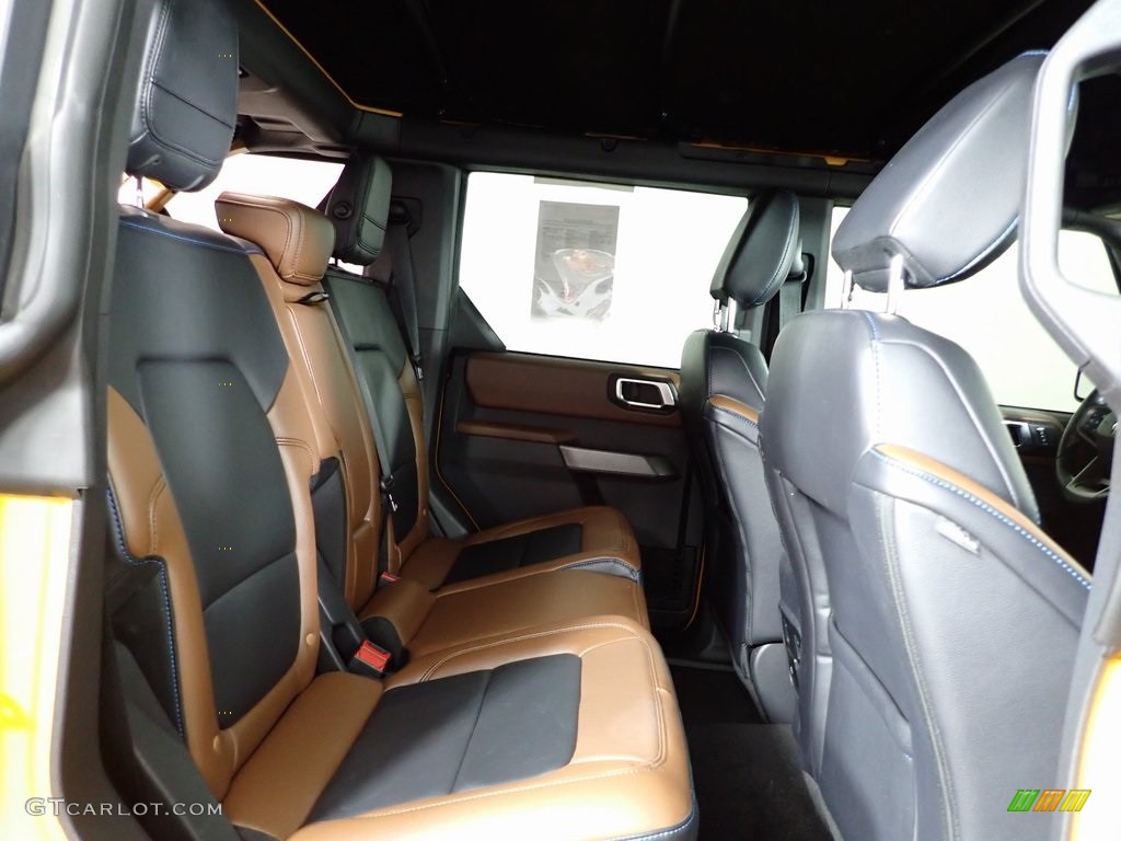 2022 Ford Bronco Outer Banks 4x4 4-Door Rear Seat Photos