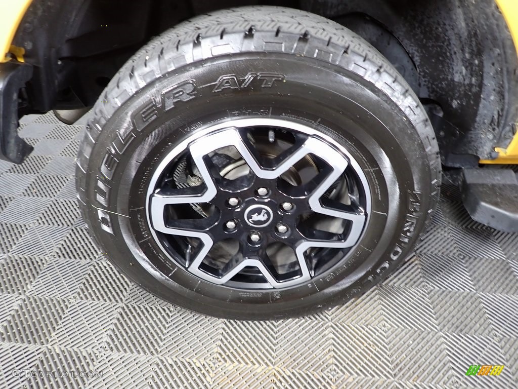 2022 Ford Bronco Outer Banks 4x4 4-Door Wheel Photos