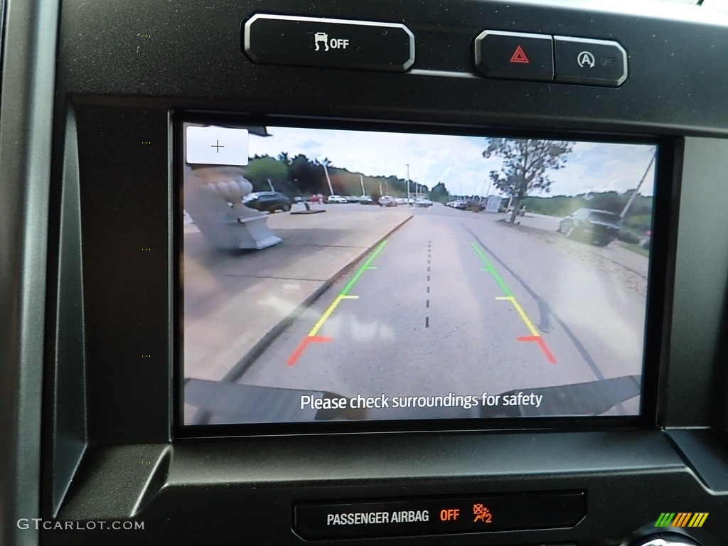 2020 F150 XLT SuperCrew 4x4 - Agate Black / Medium Earth Gray photo #17