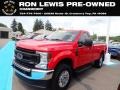 2021 Race Red Ford F250 Super Duty XL Regular Cab 4x4 #146292036