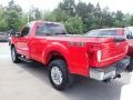 2021 Race Red Ford F250 Super Duty XL Regular Cab 4x4  photo #6