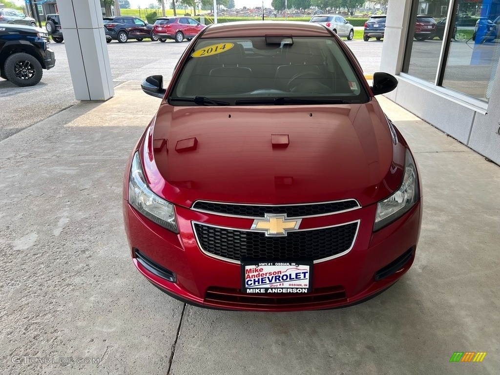 2014 Cruze Diesel - Crystal Red Tintcoat / Jet Black photo #3