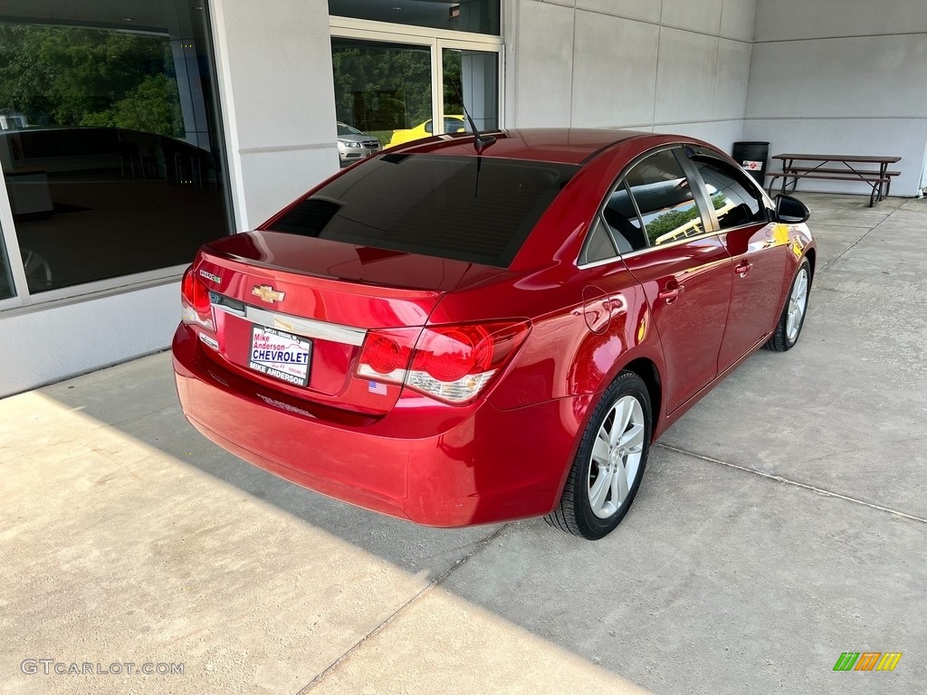 2014 Cruze Diesel - Crystal Red Tintcoat / Jet Black photo #7