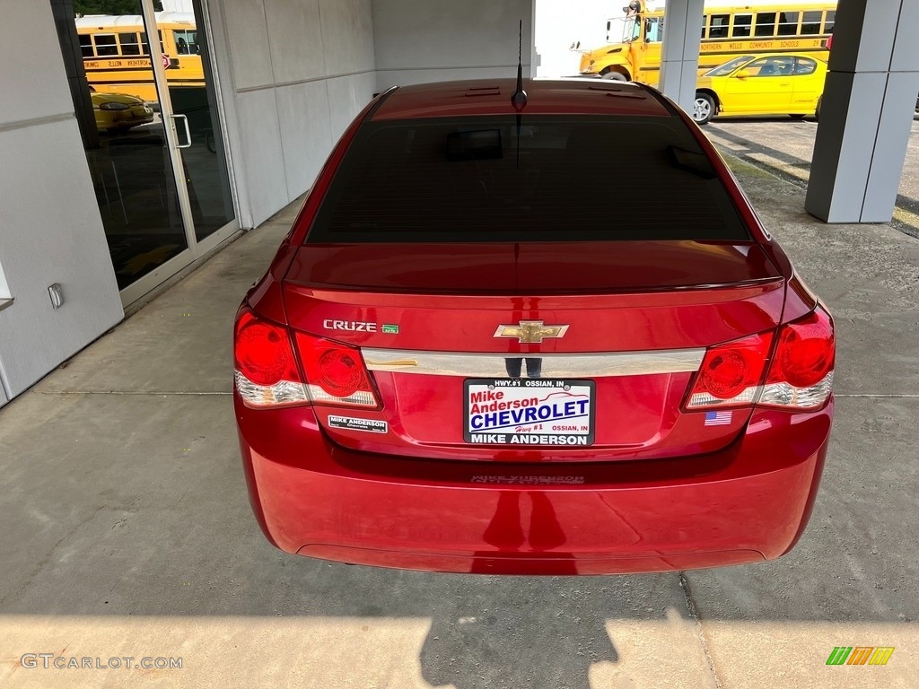2014 Cruze Diesel - Crystal Red Tintcoat / Jet Black photo #8