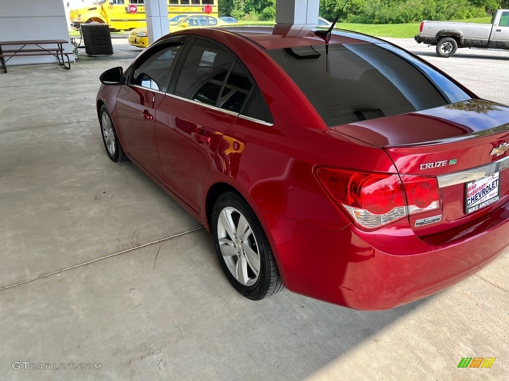 2014 Cruze Diesel - Crystal Red Tintcoat / Jet Black photo #10