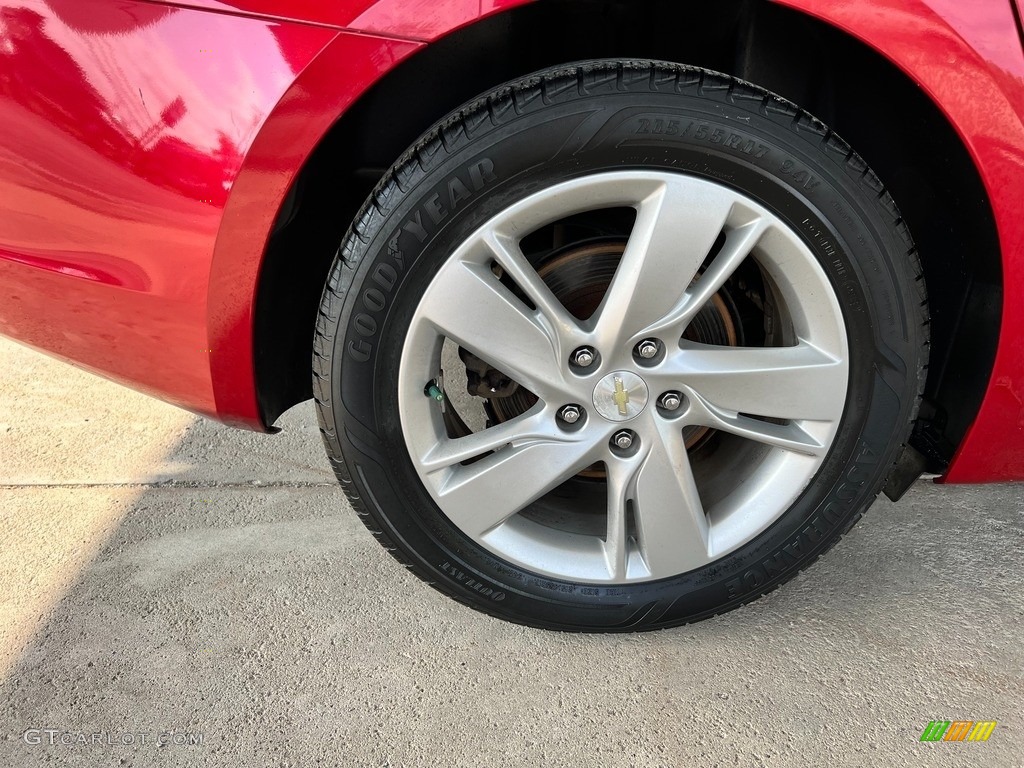 2014 Cruze Diesel - Crystal Red Tintcoat / Jet Black photo #14